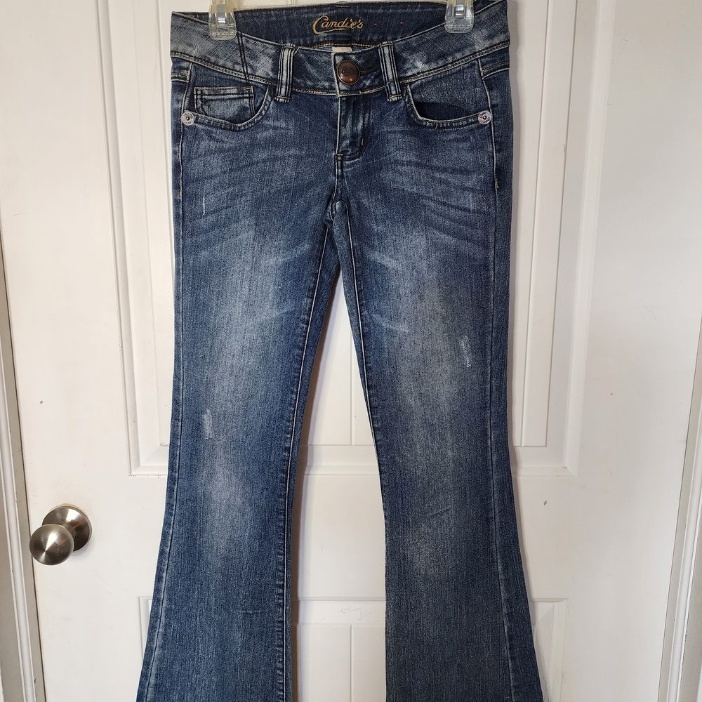 Candie's Flare Leg Blue Denim Jeans